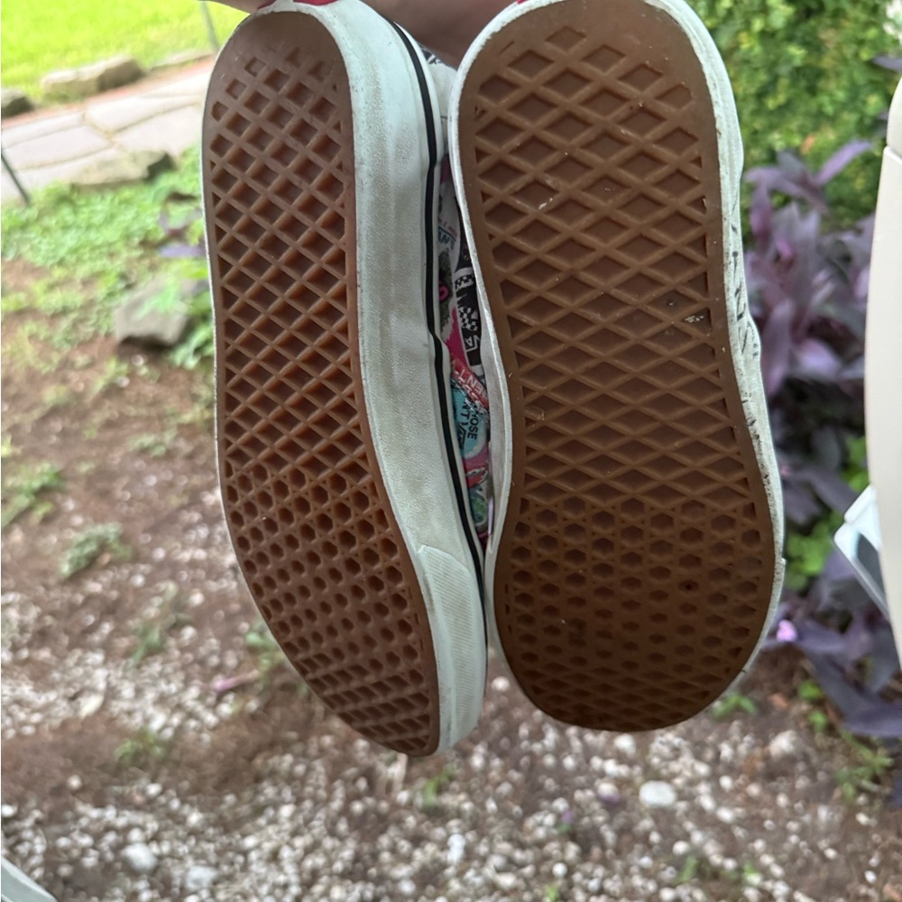 Vans Multicolor Graphic Slip-Ons - Picture 6 of 6